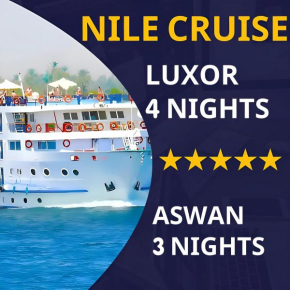 NILE CRUISE ROYAL QUEEN I every Wednesday from ASWAN 3 nights & every Saturday from LUXOR 4 nights